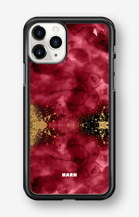 iPhone 11 Pro MAX Hard Case – Burgendy Shimmer - View 1