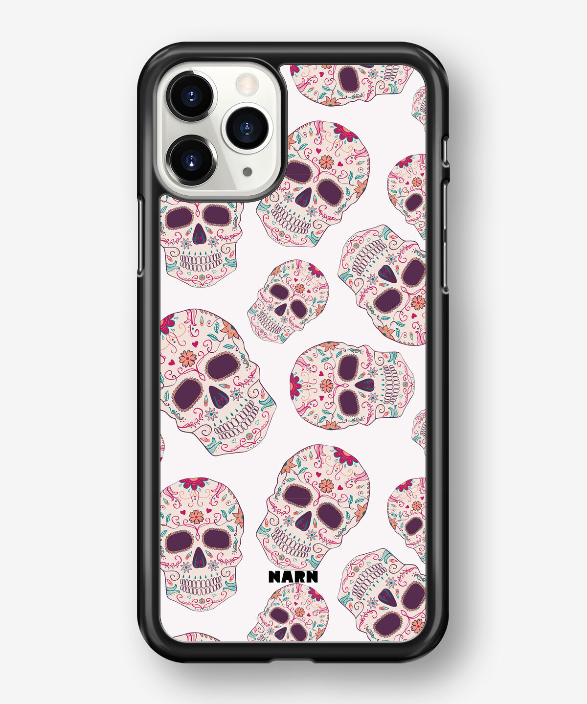 iPhone 11 Pro MAX Hard Case – Calavera Skulls - View 1