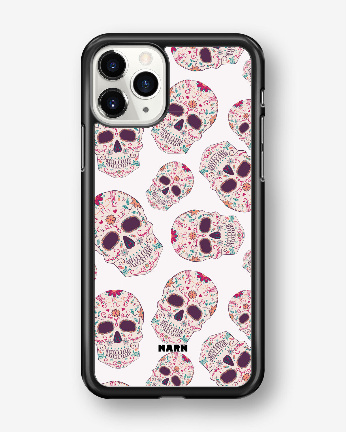 iPhone 11 Pro MAX Hard Case – Calavera Skulls - View 1