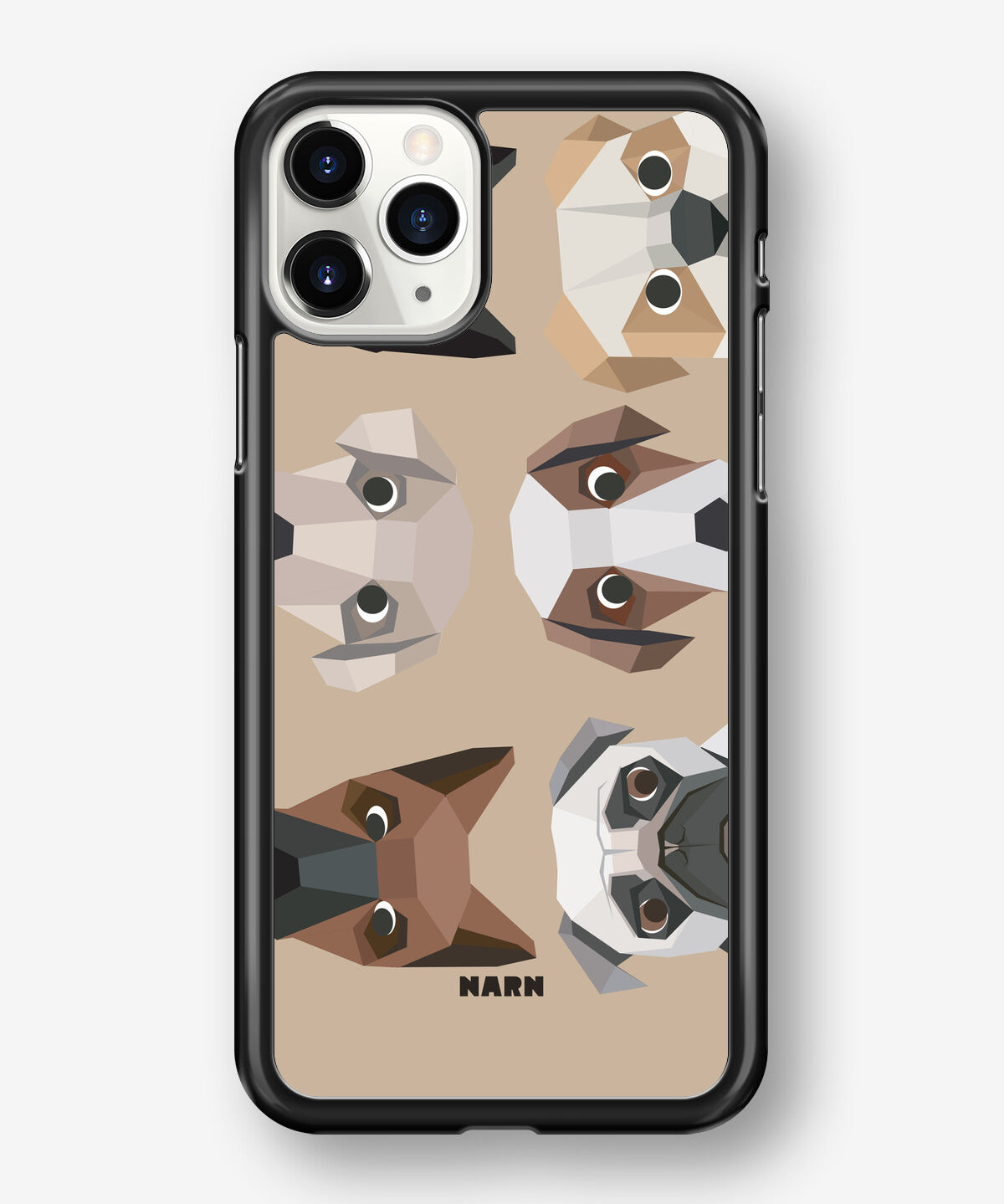 iPhone 11 Pro MAX Hard Case – Cute Dogs - View 1