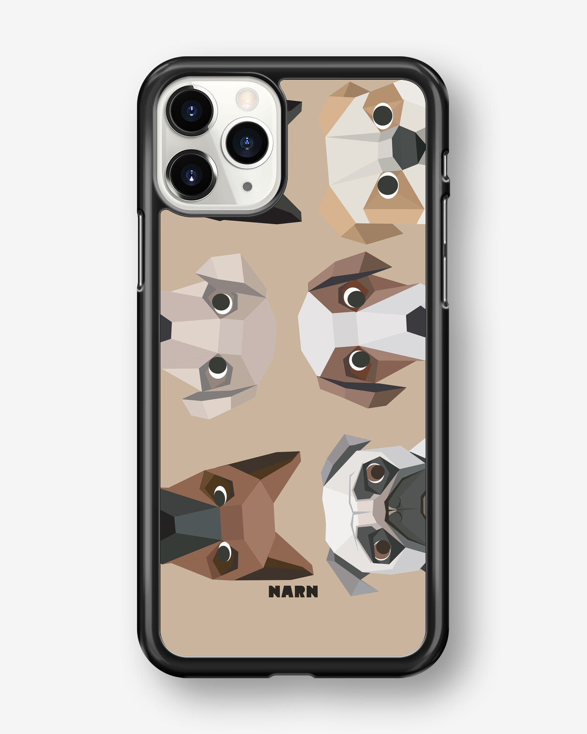 iPhone 11 Pro MAX Hard Case – Cute Dogs - View 1