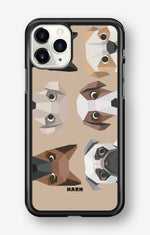 iPhone 11 Pro MAX Hard Case – Cute Dogs - View 1