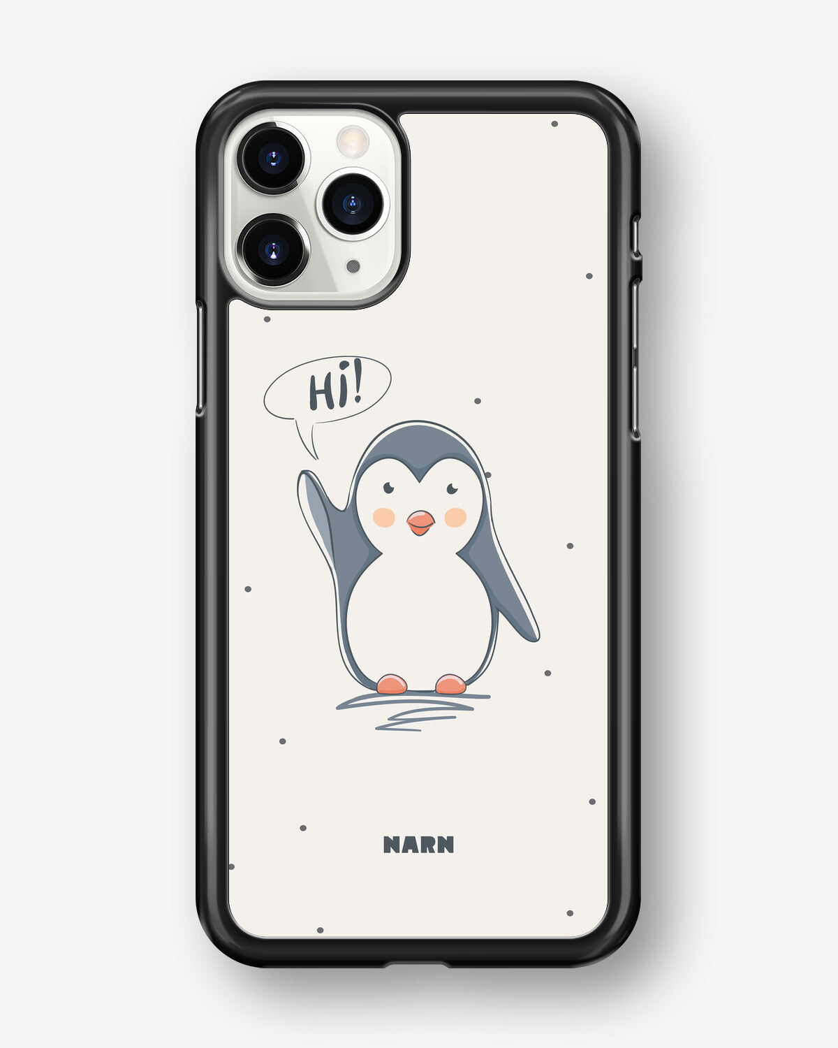 iPhone 11 Pro MAX Hard Case – Cute Penguin - View 1