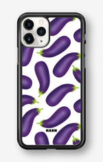 iPhone 11 Pro MAX Hard Case – Eggplant Pattern - View 1