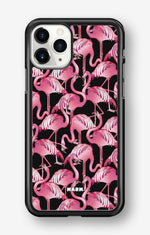 iPhone 11 Pro MAX Hard Case – Flamingos - View 1
