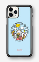 iPhone 11 Pro MAX Hard Case – Friends, Not Food - View 1