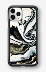 iPhone 11 Pro MAX Hard Case – Golden Swirl - View 1