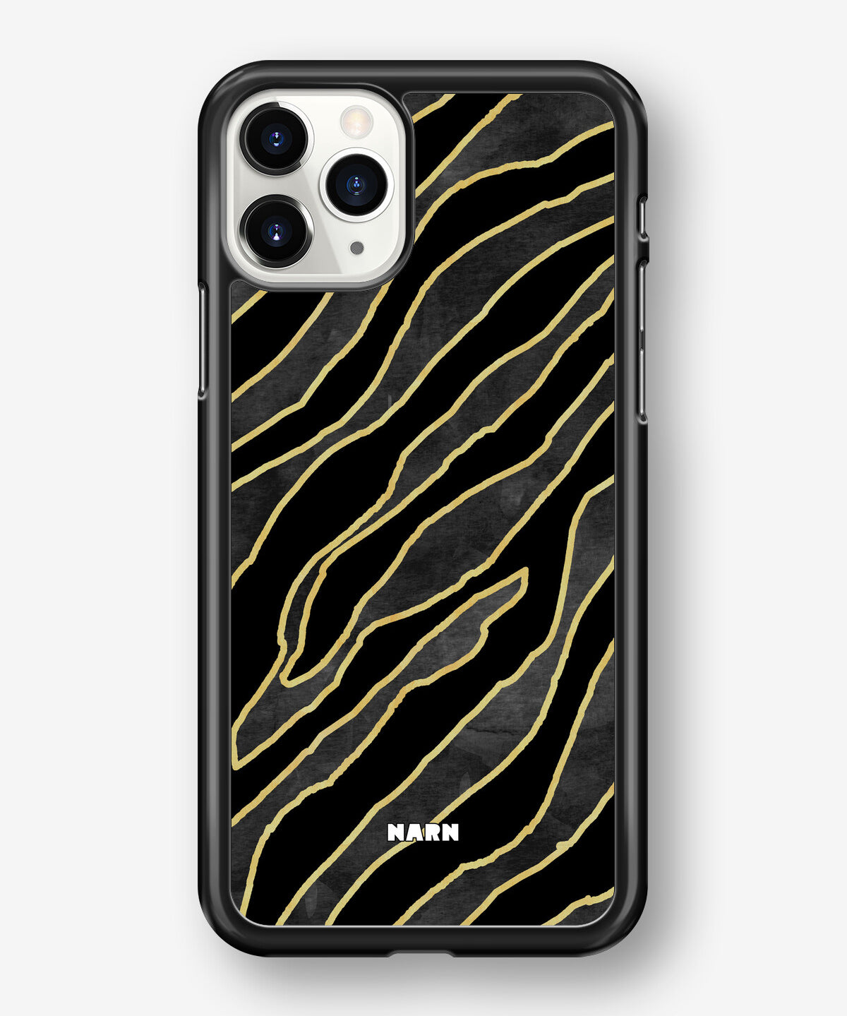 iPhone 11 Pro MAX Hard Case – Golden Zebra - View 1
