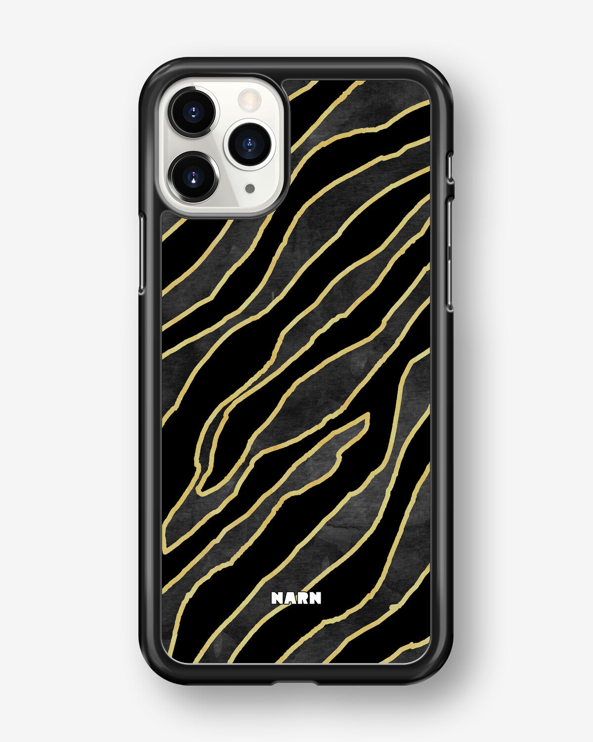 iPhone 11 Pro MAX Hard Case – Golden Zebra - View 1