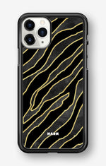 iPhone 11 Pro MAX Hard Case – Golden Zebra - View 1