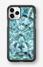 iPhone 11 Pro MAX Hard Case – Green Crystals - View 1
