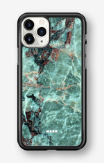 iPhone 11 Pro MAX Hard Case – Green Marble - View 1
