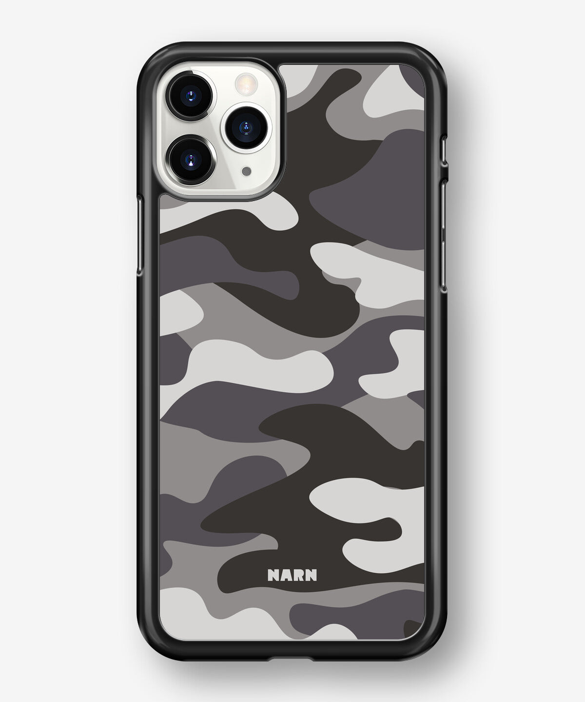 iPhone 11 Pro MAX Hard Case – Grey Camo - View 1