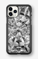 iPhone 11 Pro MAX Hard Case – Grey Crystals - View 1