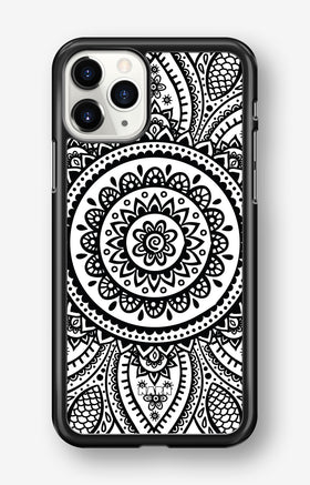 iPhone 11 Pro MAX Hard Case – Henna Mandala - View 1