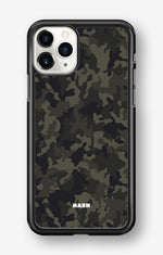 iPhone 11 Pro MAX Hard Case – Jungle Green Camo - View 1