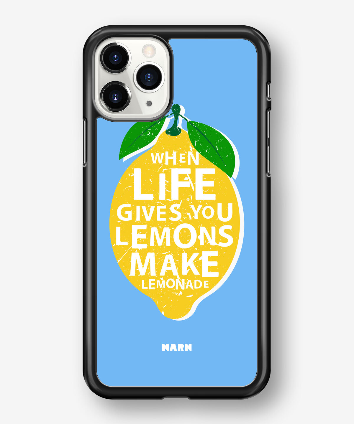 iPhone 11 Pro MAX Hard Case – Lemon Quote - View 1