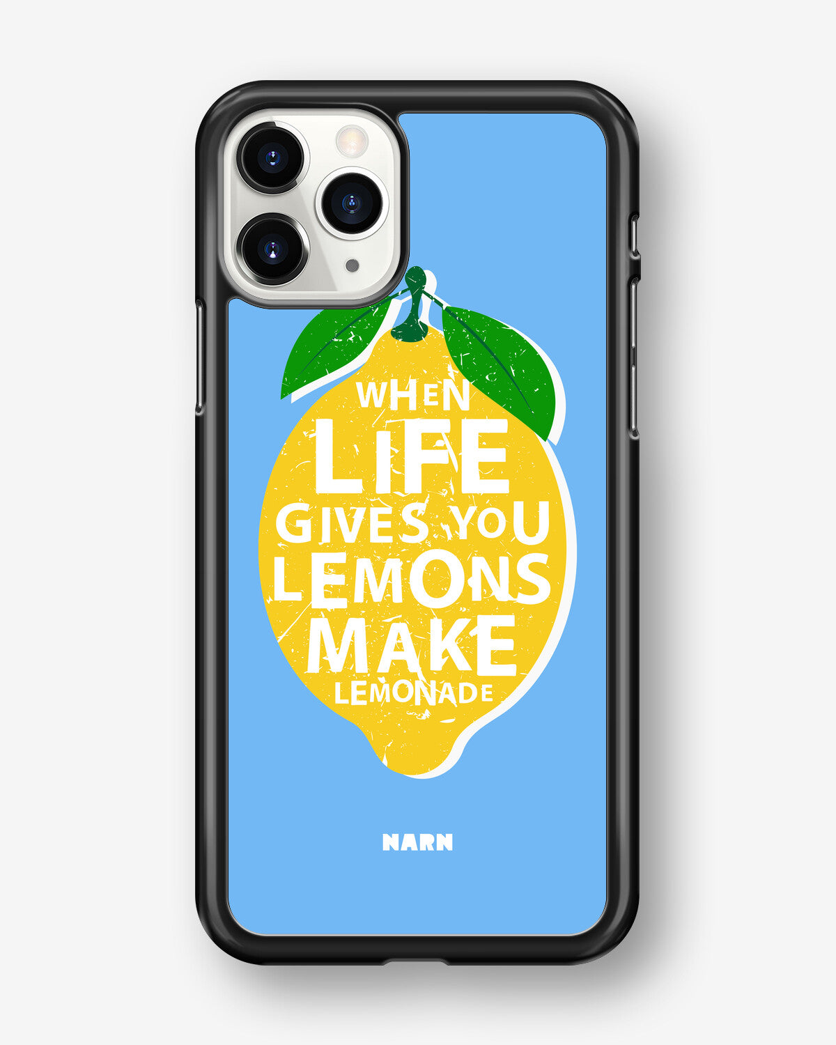 iPhone 11 Pro MAX Hard Case – Lemon Quote - View 1