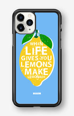 iPhone 11 Pro MAX Hard Case – Lemon Quote - View 1