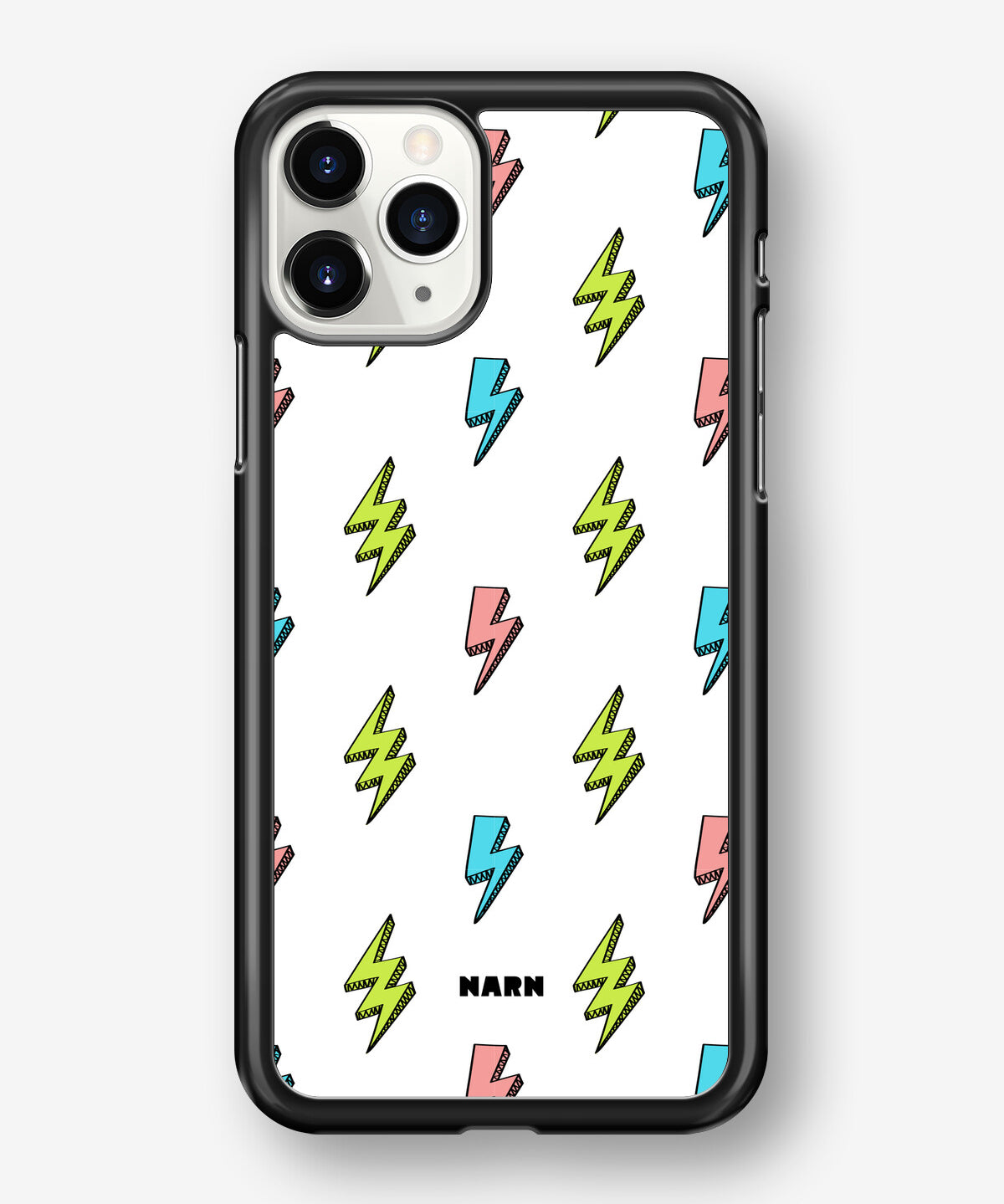 iPhone 11 Pro MAX Hard Case – Lightning Bolts - View 1