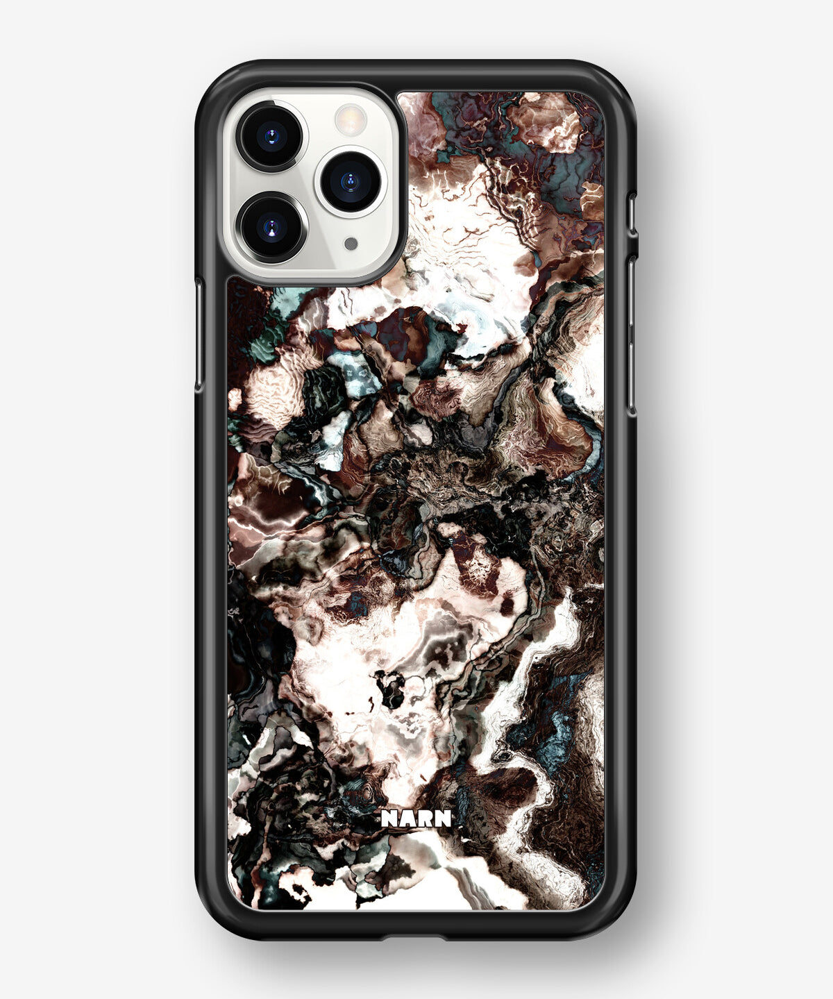 iPhone 11 Pro MAX Hard Case – Marble Brown - View 1