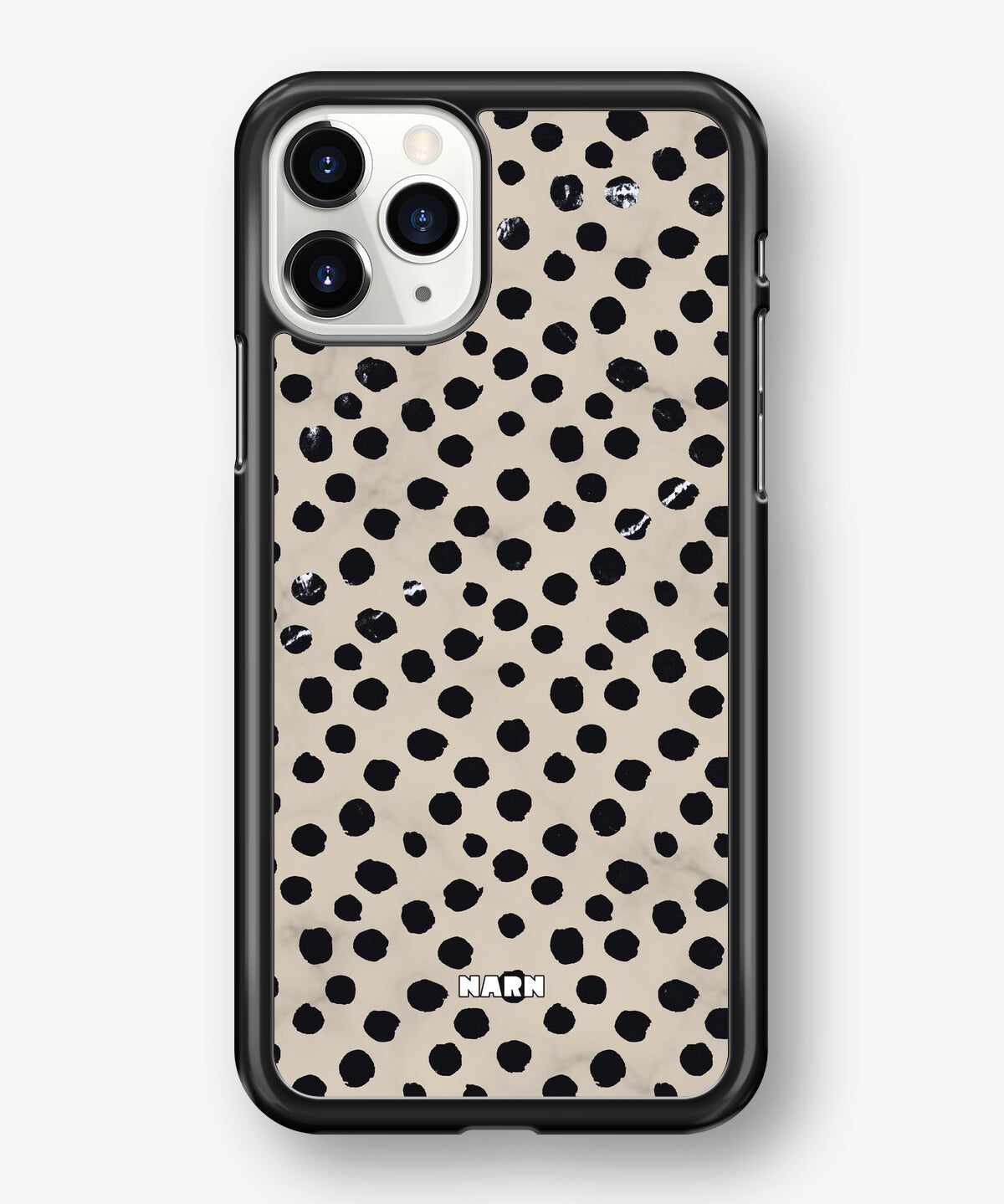 iPhone 11 Pro MAX Hard Case – Marble Dots - View 1