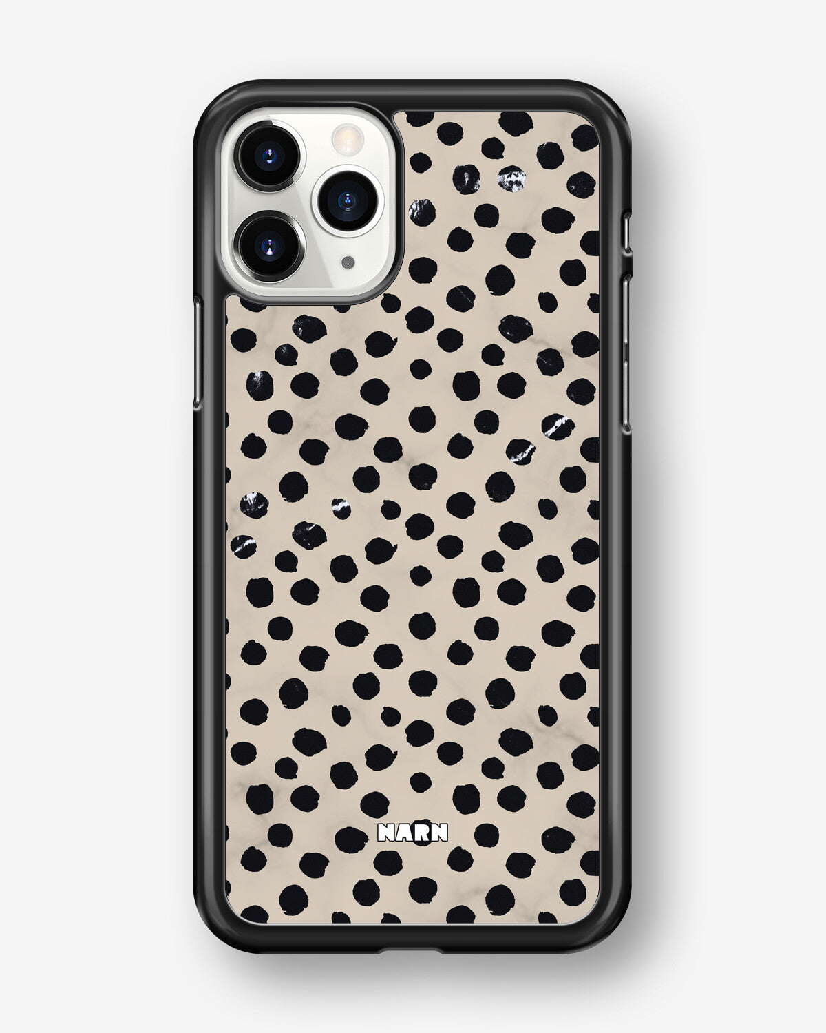 iPhone 11 Pro MAX Hard Case – Marble Dots - View 1