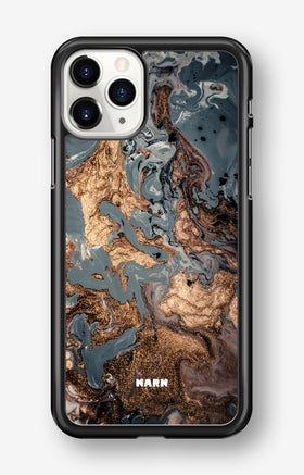iPhone 11 Pro MAX Hard Case – Molten Gold - View 1