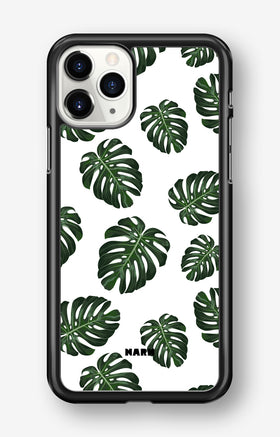 iPhone 11 Pro MAX Hard Case – Monstera Pattern - View 1