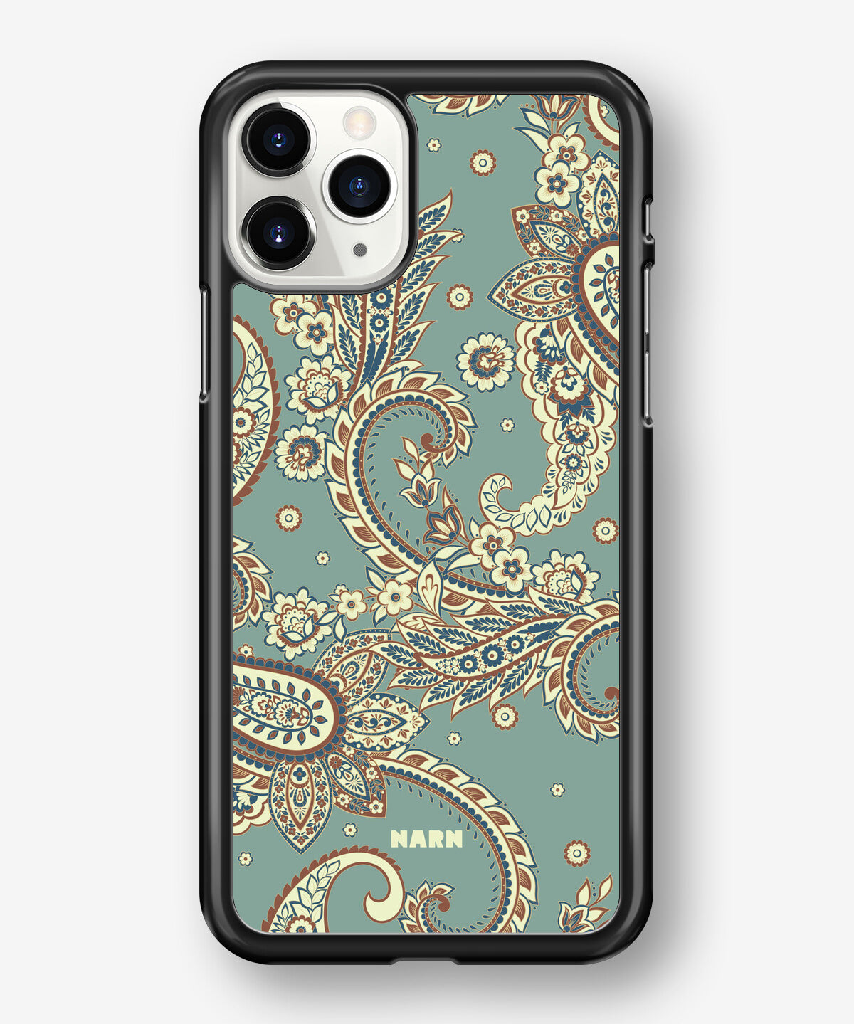 iPhone 11 Pro MAX Hard Case – Paisley Green - View 1