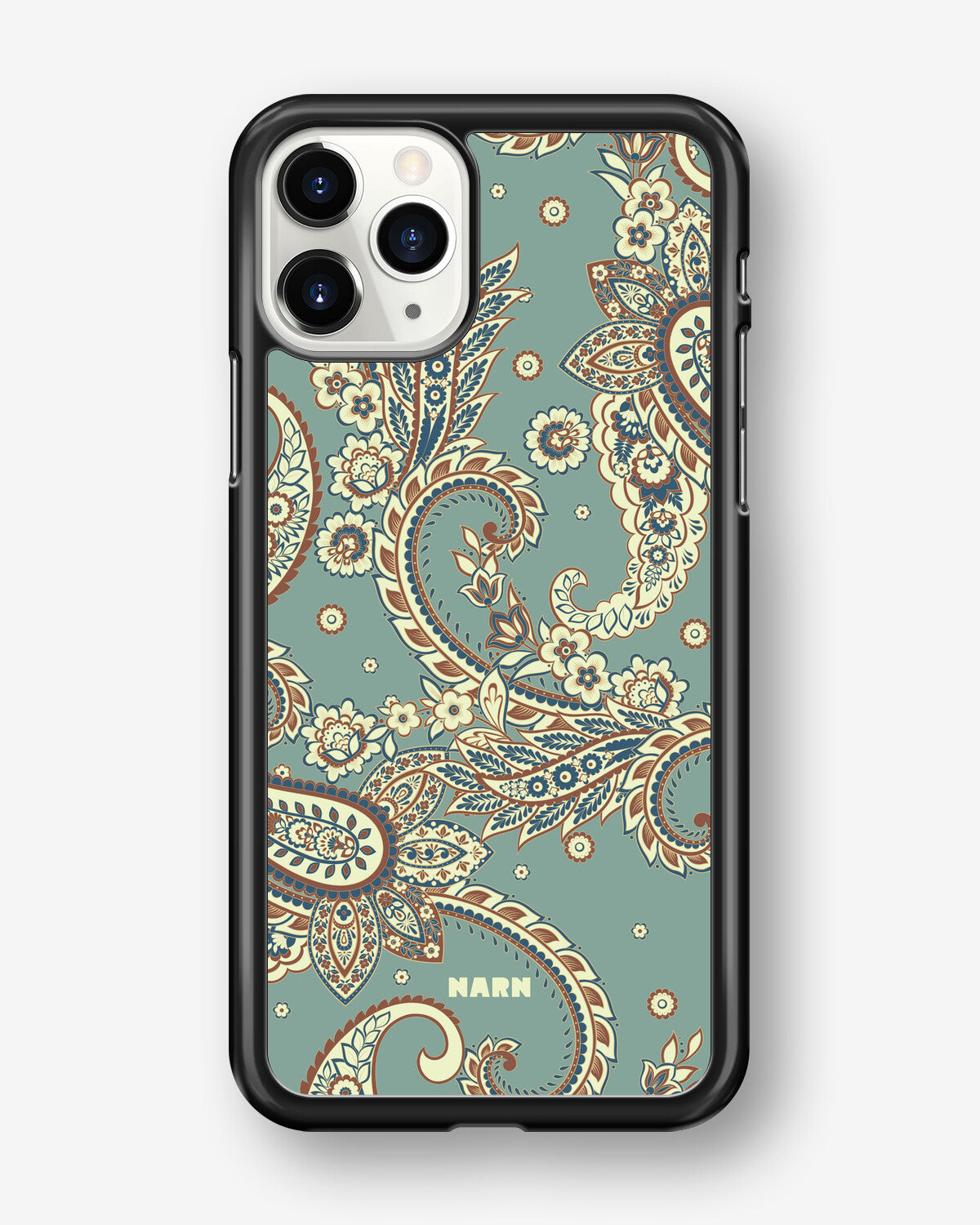 iPhone 11 Pro MAX Hard Case – Paisley Green - View 1