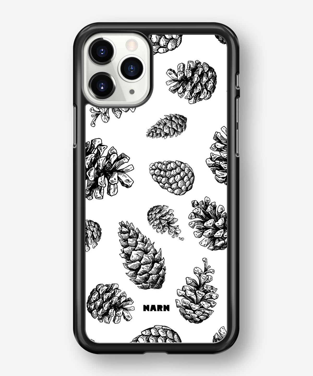 iPhone 11 Pro MAX Hard Case – Pine Cones - View 1