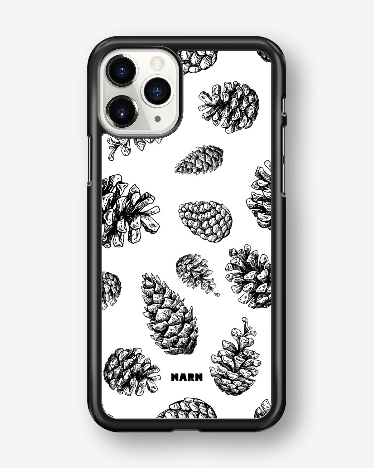 iPhone 11 Pro MAX Hard Case – Pine Cones - View 1