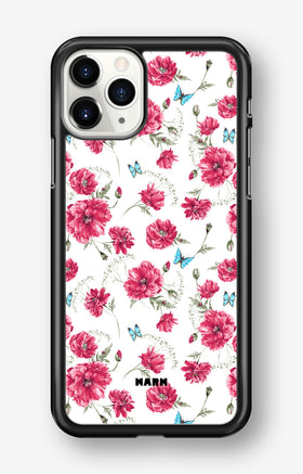iPhone 11 Pro MAX Hard Case – Poppies in Bloom - View 1