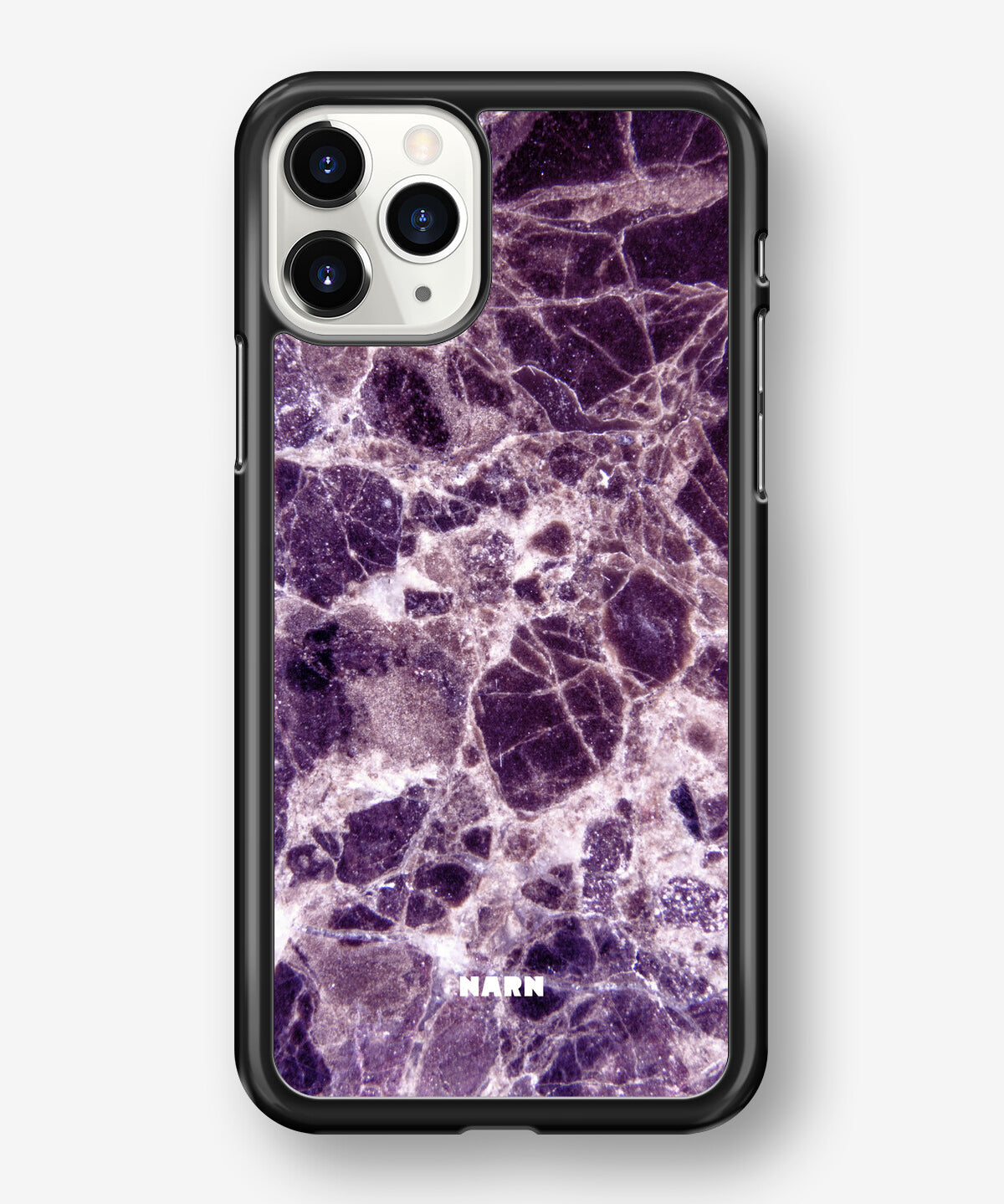 iPhone 11 Pro MAX Hard Case – Purple Marble - View 1