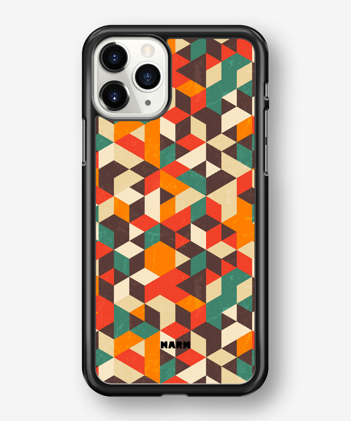iPhone 11 Pro MAX Hard Case – Retro Geometric - View 1