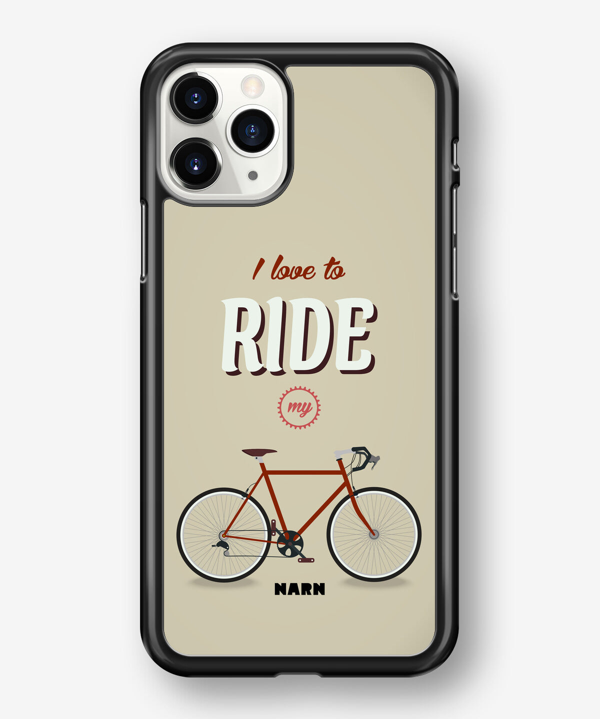iPhone 11 Pro MAX Hard Case – Ride My Bicycle - View 1