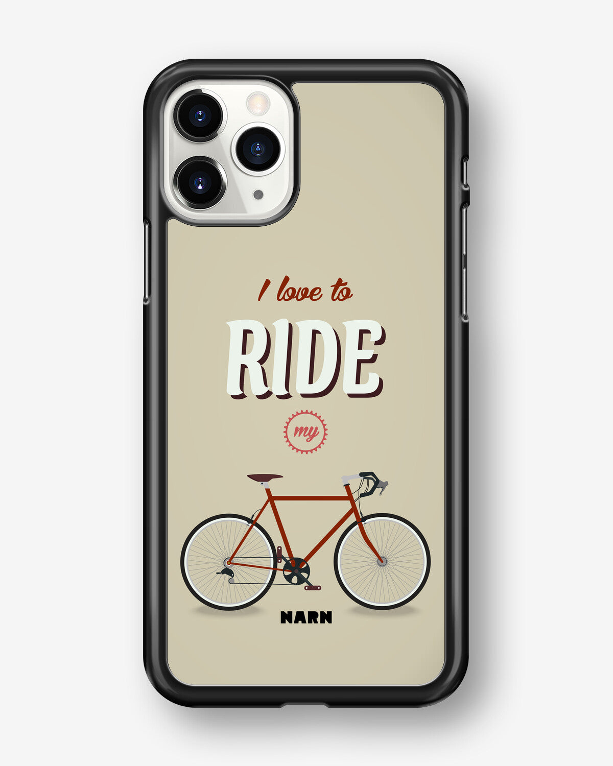 iPhone 11 Pro MAX Hard Case – Ride My Bicycle - View 1