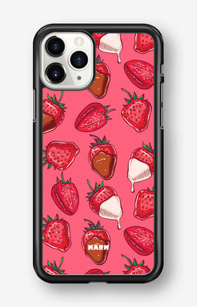 iPhone 11 Pro MAX Hard Case – Strawberry Chocolate - View 1