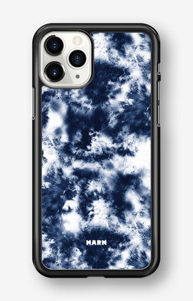 iPhone 11 Pro MAX Hard Case – Tie Dye Blue - View 1