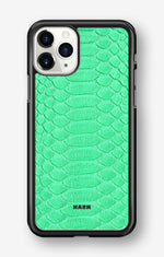 iPhone 11 Pro MAX Hard Case – Turquoise Snake - View 1
