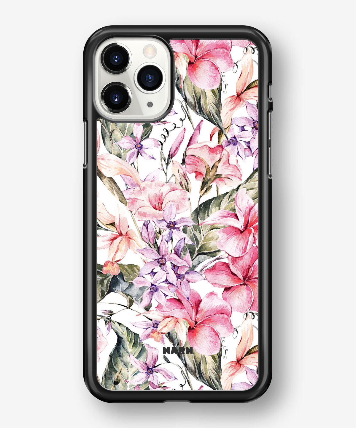 iPhone 11 Pro MAX Hard Case – Watercolor Flowers - View 1