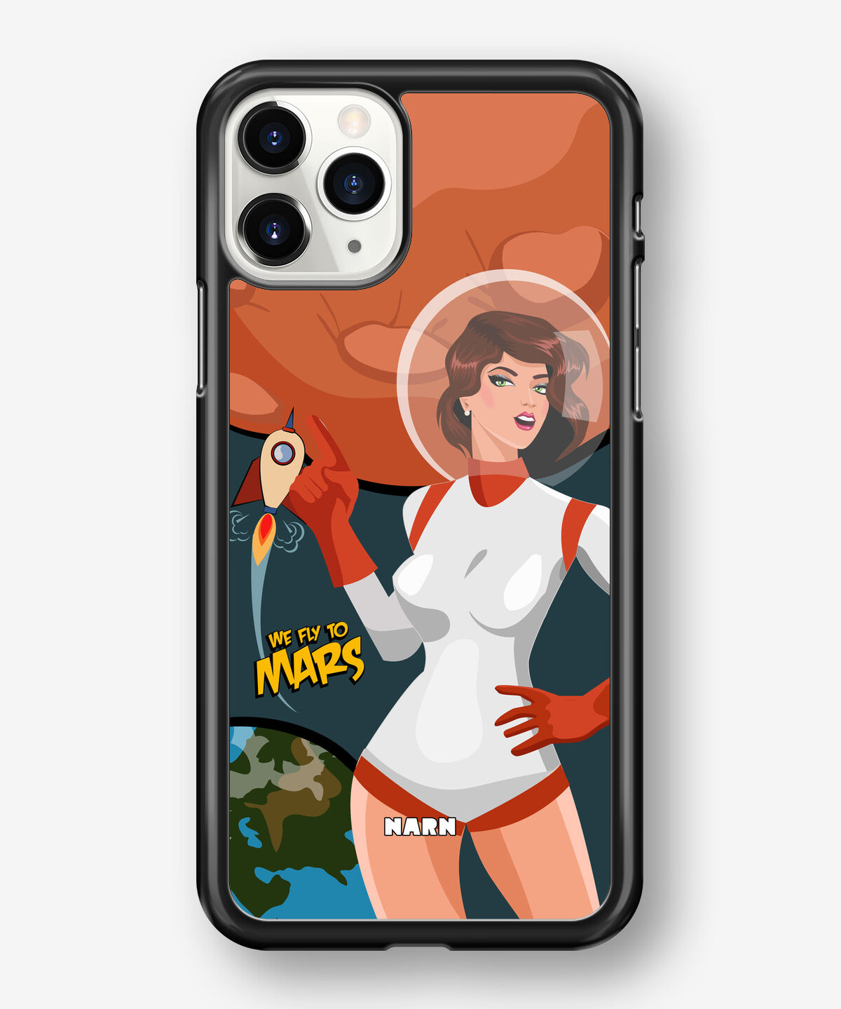 iPhone 11 Pro MAX Hard Case – We Fly To Mars - View 1