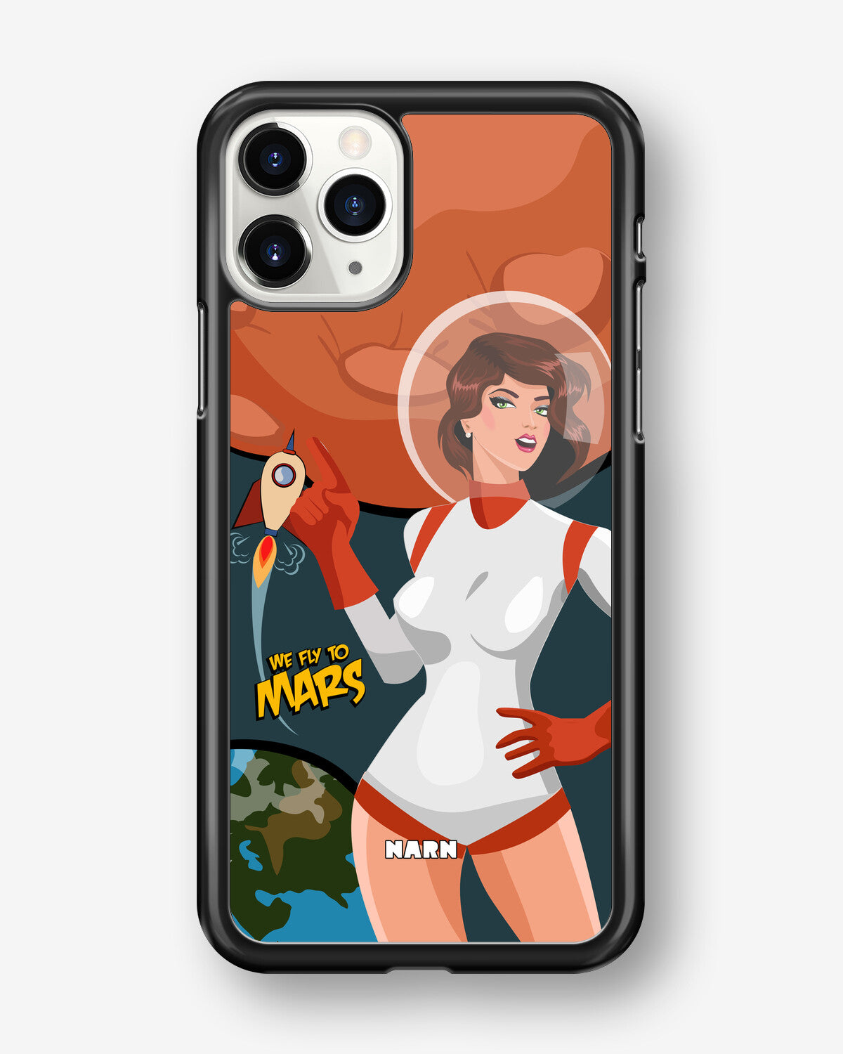 iPhone 11 Pro MAX Hard Case – We Fly To Mars - View 1