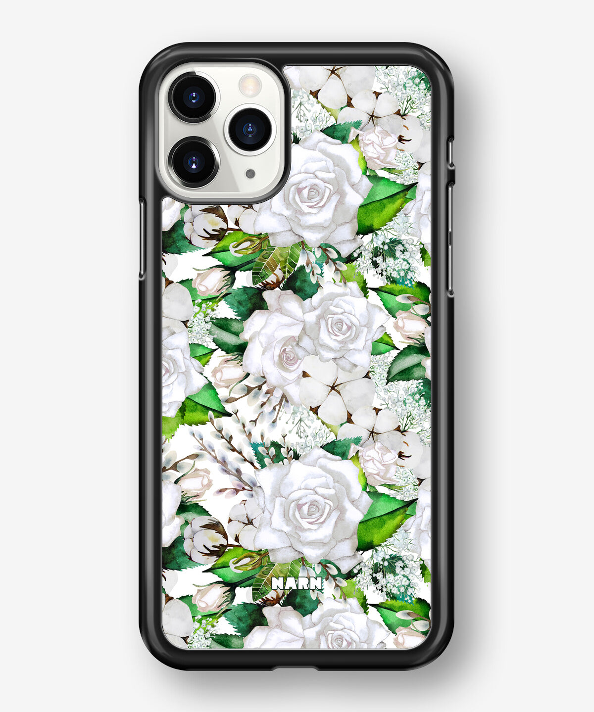 iPhone 11 Pro MAX Hard Case – White Bloom - View 1