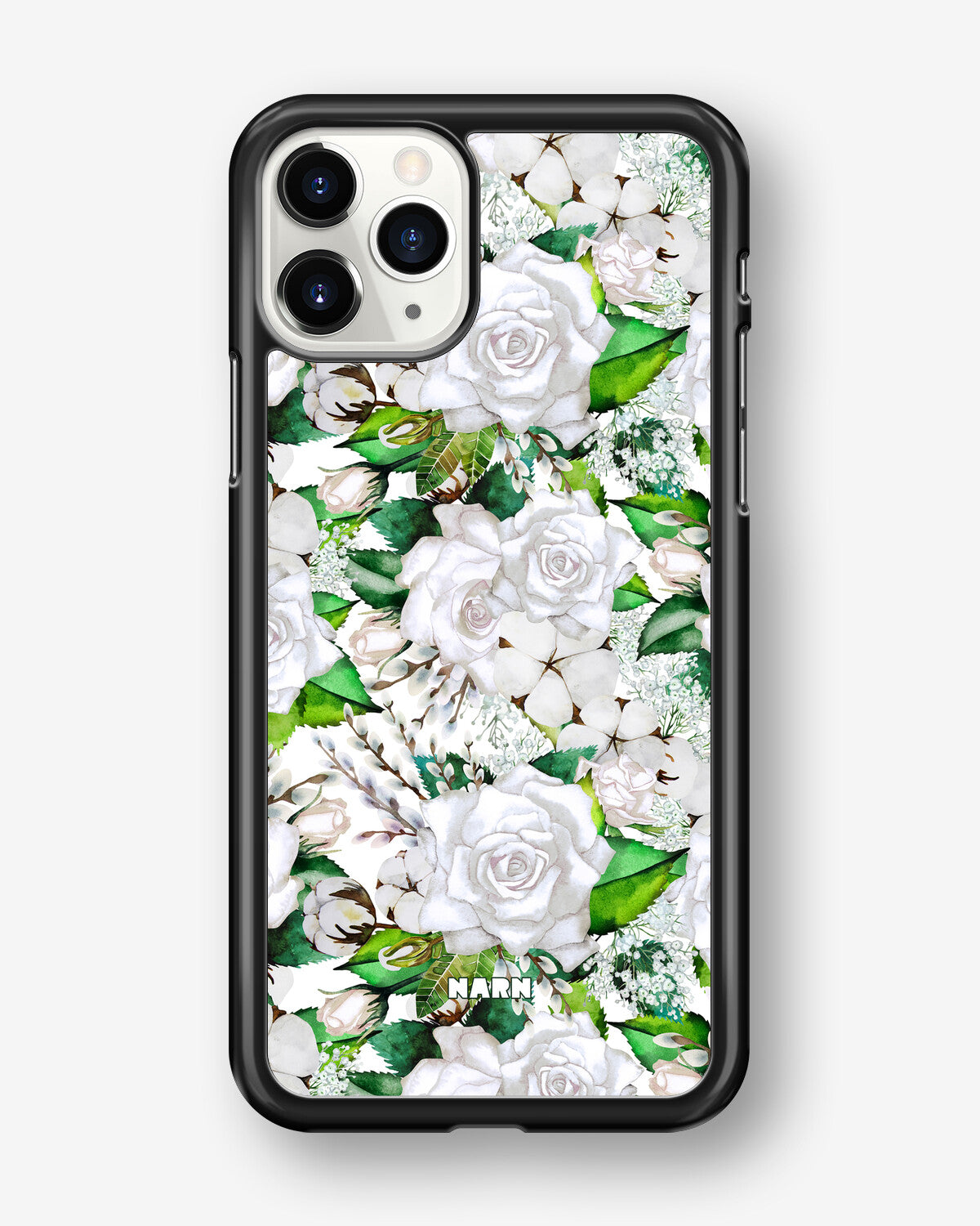 iPhone 11 Pro MAX Hard Case – White Bloom - View 1