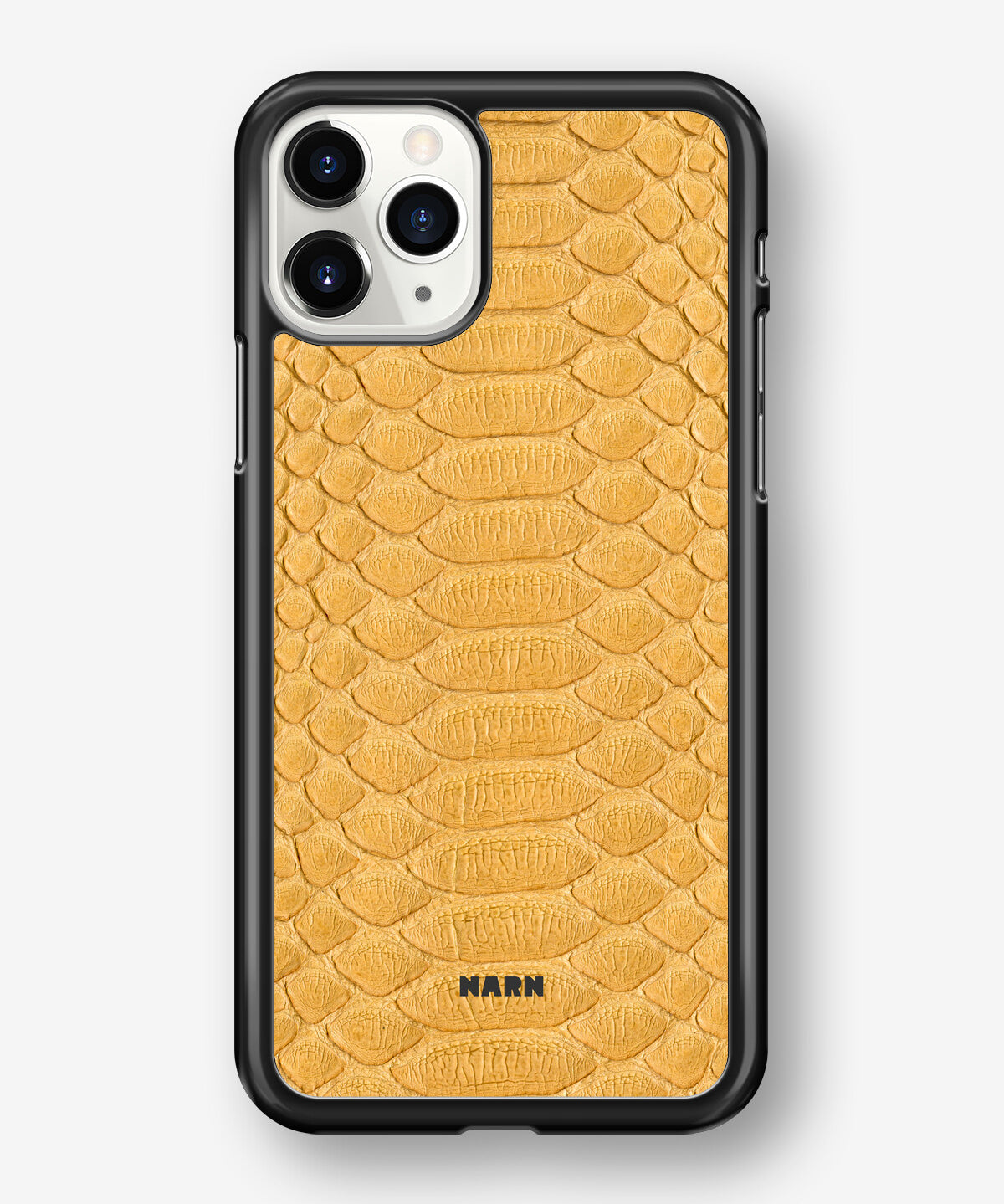 iPhone 11 Pro MAX Hard Case – Yellow Snake - View 1