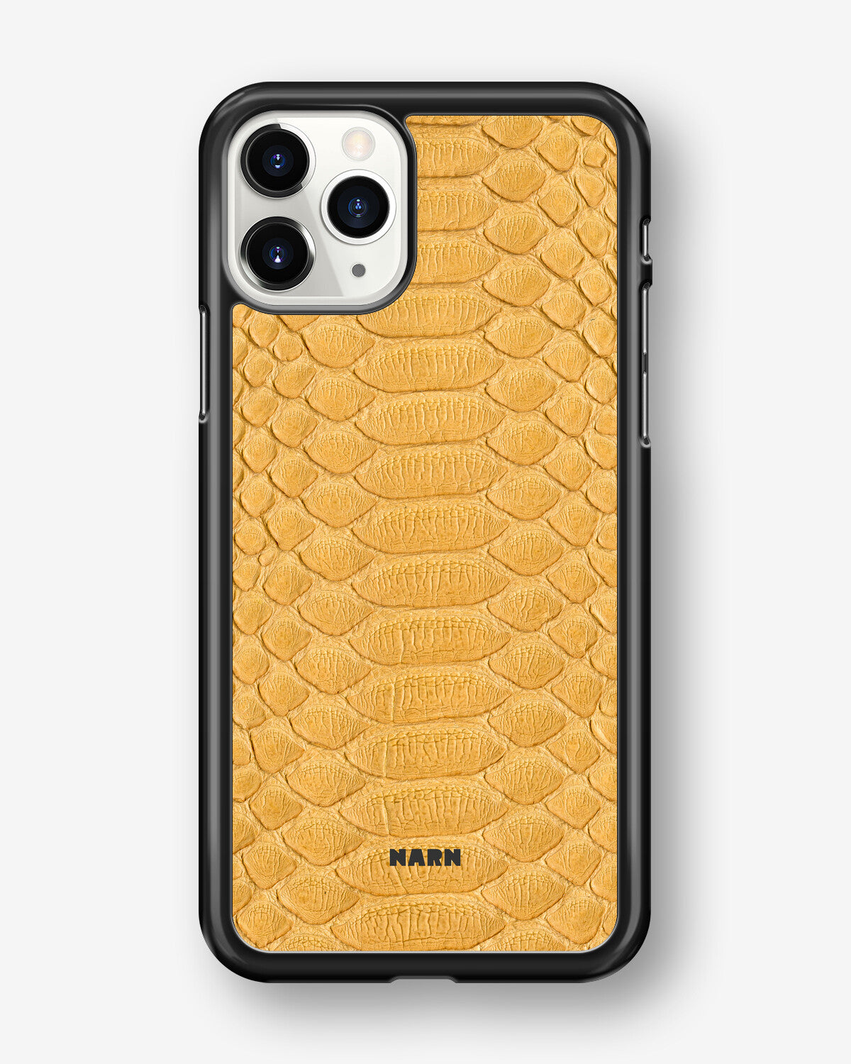 iPhone 11 Pro MAX Hard Case – Yellow Snake - View 1