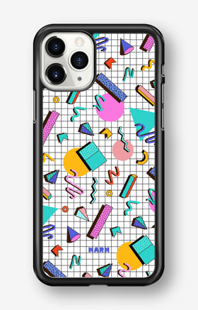 iPhone 11 Pro Hard Case – 80s Memphis - View 1