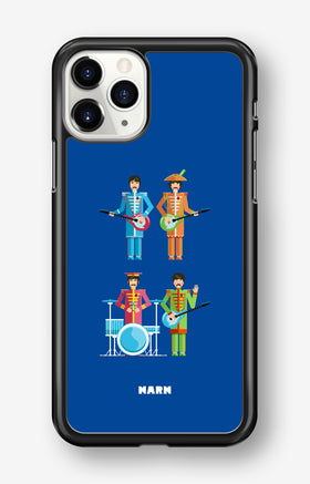 iPhone 11 Pro Hard Case – Beatles Blue - View 1